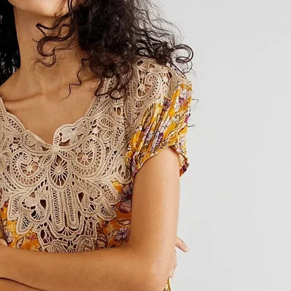 Free People | Dresses | Free People Margot Printed Dress Babydoll Puff Sleeve Xs | Poshmark Free People | Dresses | Free People Margot Printed Dress Babydoll Puff Sleeve Xs | Poshmark